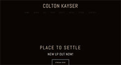 Desktop Screenshot of coltonkayser.com